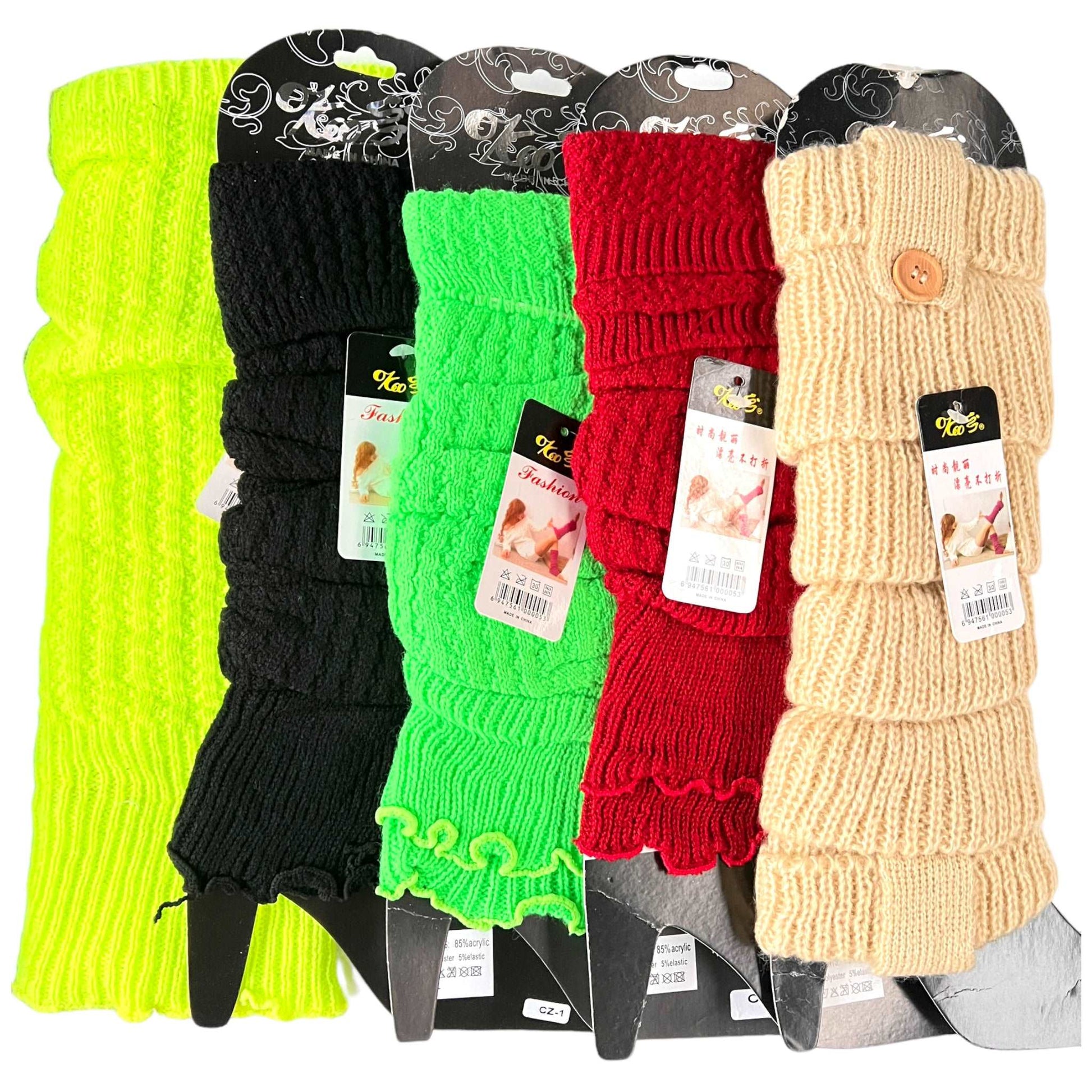 Wholesale wool leg warmers In The Latest Fashionable Prints